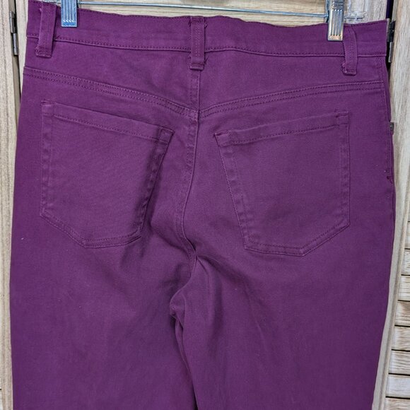 Gloria Vanderbilt Amanda Purple High-Waisted Pants Size 8P - Picture 9 of 12